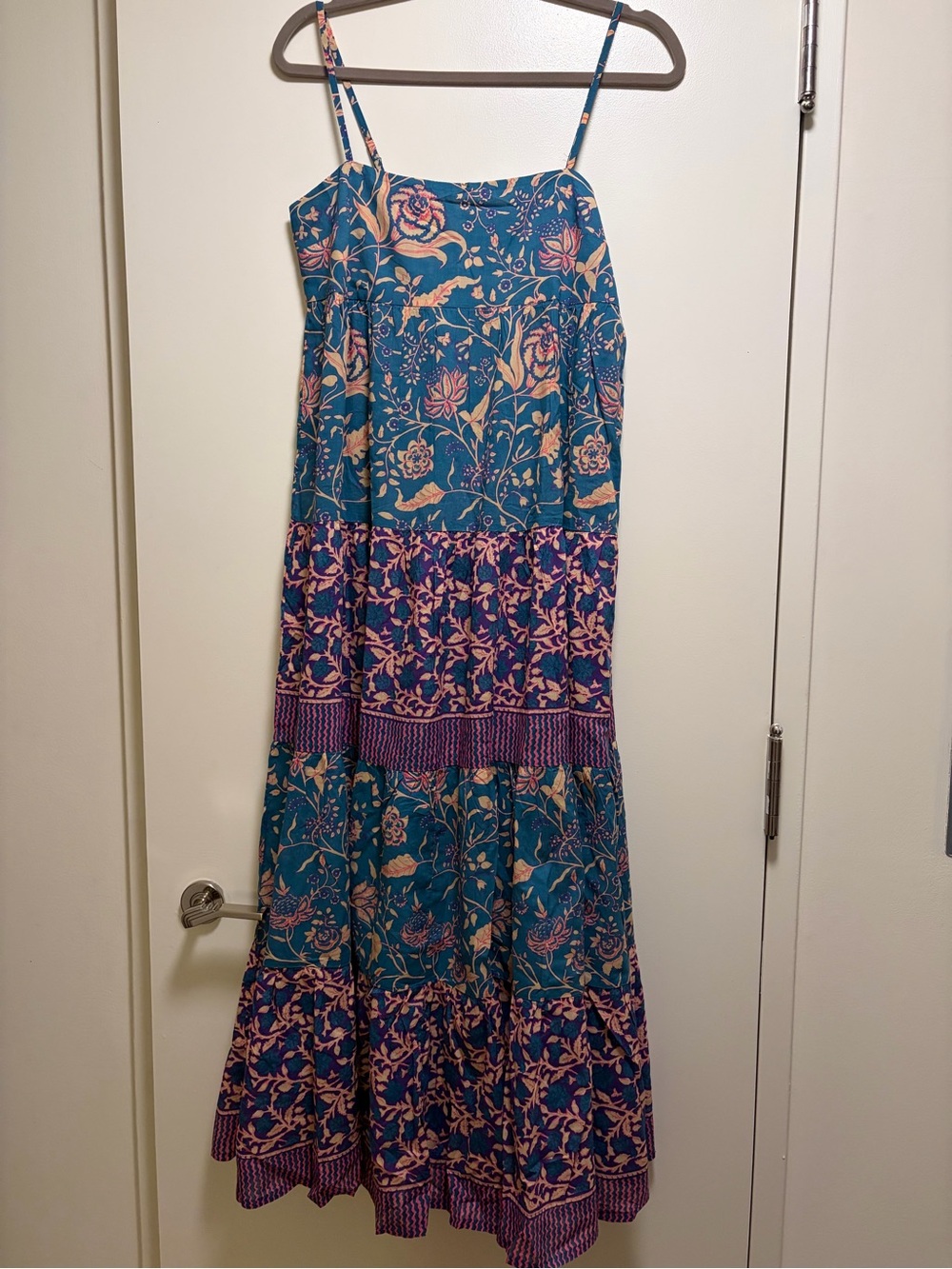 J.CREW Cotton voile tiered sundress